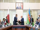 دیدار وزیر خارجه قطر با رئیس‌جمهوری و وزیر خارجه جمهوری آذربایجان
