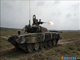 جمهوری آذربایجان از رزمایش تانک‌های ارتش خود خبر داد