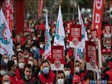 هزاران نفر در ترکیه علیه گرانی و تورم تظاهرات کردند