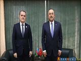 گفتگوی وزرای خارجه ترکیه وجمهوری آذربایجان