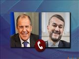 وزیران خارجه ایران و روسیه خواستار اجرای صحیح برجام شدند