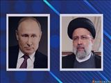 روسای جمهوری ایران و روسیه درباره اوضاع اوکراین و مذاکرات وین گفت وگو کردند
