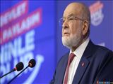 رهبر حزب سعادت ترکیه : ما برای  سامان دادن مجدد به ترکیه تلاش می کنیم
