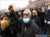 ادامه تظاهرات ضددولتی در ایروان
