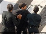 تجمع در مقابل سفارت گرجستان در جمهوری آذربایجان
