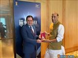 سورن پاپیکیان وزیر دفاع ارمنستان با همتای هندی خود دیدار کرد