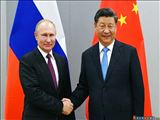 پوتین: روابط روسیه و چین در روح مشارکت همه جانبه در حال توسعه است