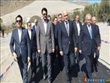 آغاز عملیات ساخت پل آغبند کریدور آذربایجان-ایران-نخجوان