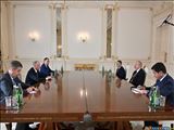 دیدار رئیس شورای امنیت روسیه با رئیس‌جمهوری آذربایجان