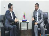 دیدار سفیران ایران و ونزوئلا در باکو با موضوع فلسطین