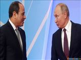 بتن‌ریزی در چهارمین محور نیروگاه هسته‌ای الضبعه مصر با حضور ویدیویی پوتین