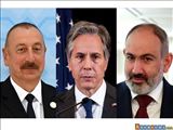 بلینکن با سران جمهوری آذربایجان و ارمنستان گفت‌وگو کرد