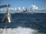 کشتی‌های جنگی روسیه و چین در خلیج فنلاند رزمایش مشترک برگزار کردند