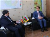 رایزنی استاندار اردبیل با سفیر جمهوری آذربایجان