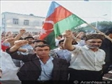 تجمع مخالفان دولت باکو مقابل دادگاه قانون اساسی 