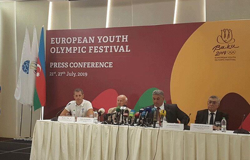 جشنواره المپیک تابستانی جوانان اروپا در باکو آغاز شد