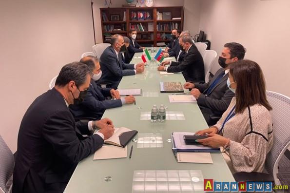 دیدار وزیر امور خارجه کشورمان با وزیر خارجه جمهوری آذربایجان