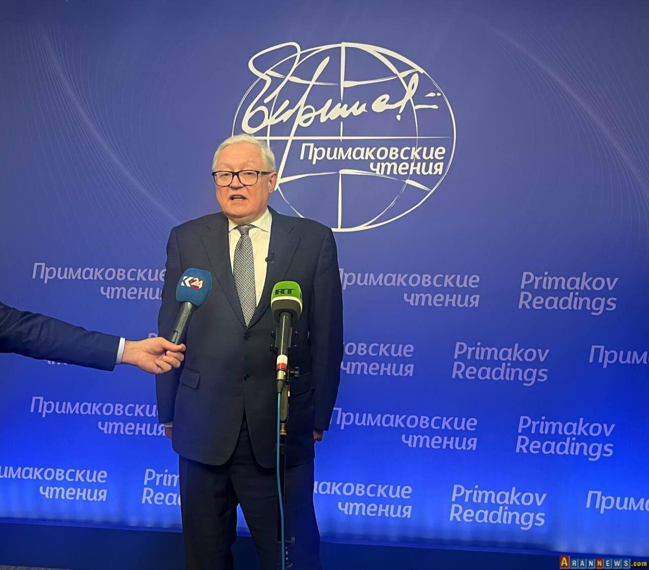 ریابکوف: روسیه از ارتقای جایگاه بین‌المللی ایران استقبال می‌کند