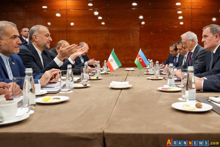 دیدار وزیران خارجه ایران و جمهوری آذربایجان؛ توافق برای فعال‌سازی روابط در همه ابعاد 